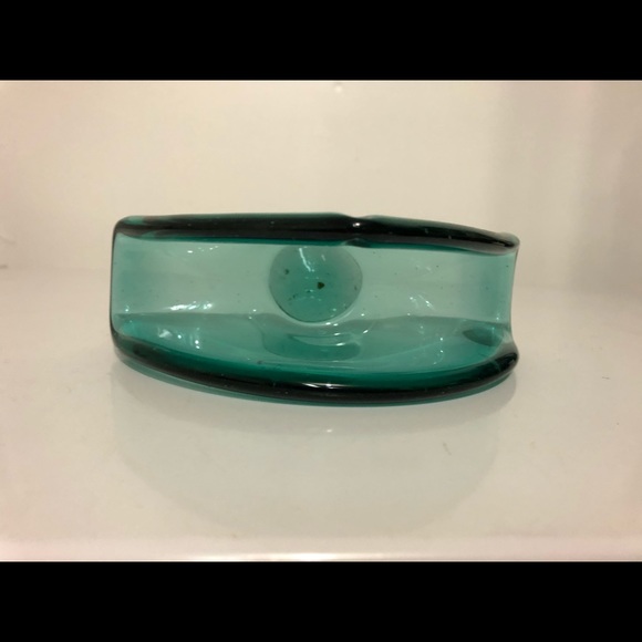 Bluish napkin holder - White Cristal - Picture 6 of 6